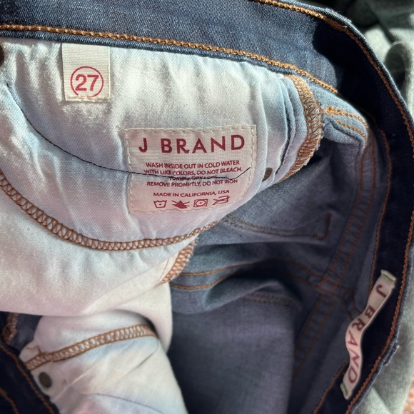 J BRAND BABE STARLESS FLARED 27 BLUE JEANS Y2K MILLENNIAL - Picture 14 of 14